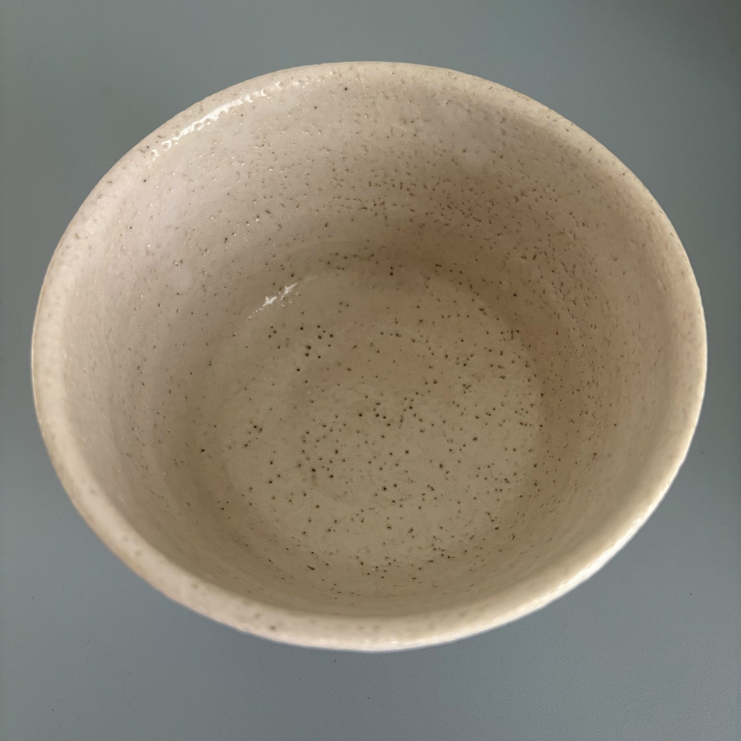 Shino Matcha Bowl “Shobu (Iris)” By Kiichi Kato