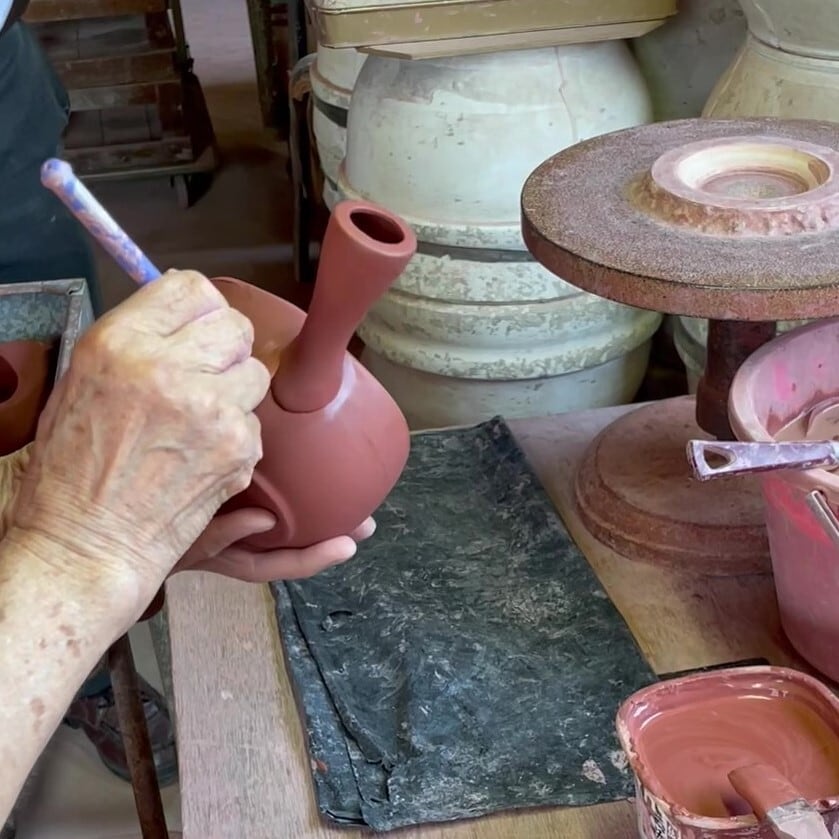 Tokyoname-yaki Open Kyusu (teapot)