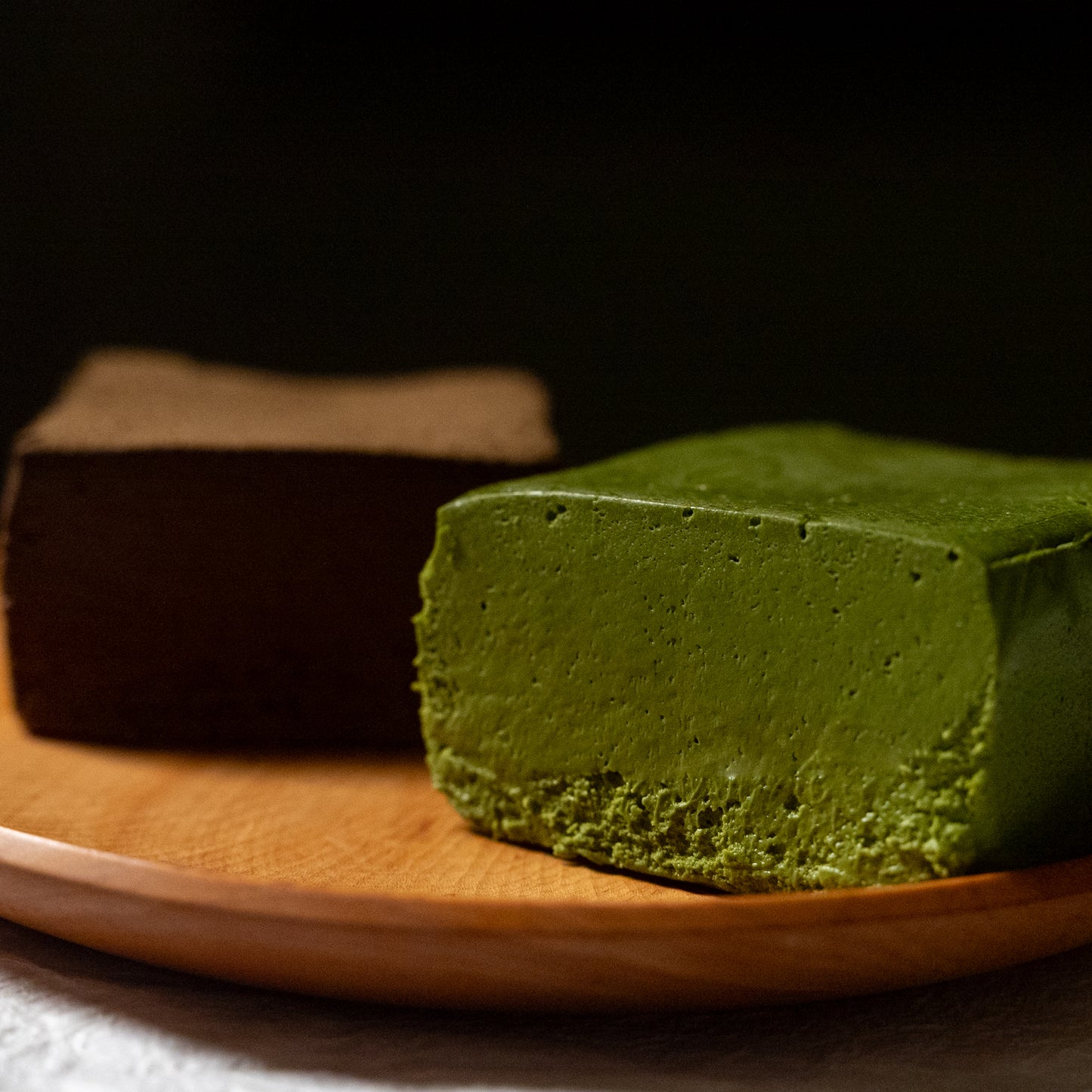 Velvet Cheese Cake × TOKYO HANDA TEA | Premium Matcha & Hojicha Cheesecake
