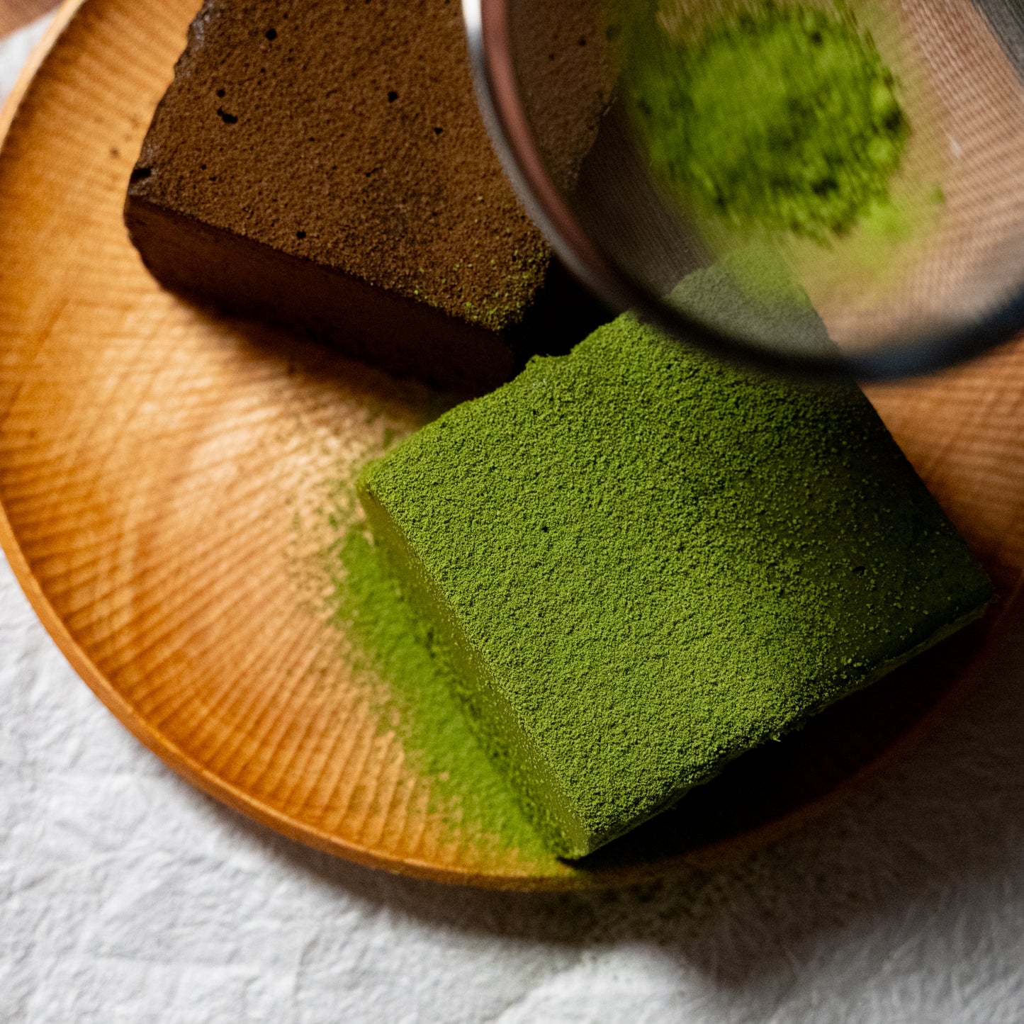 Velvet Cheese Cake × TOKYO HANDA TEA | Premium Matcha & Hojicha Cheesecake